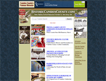 Tablet Screenshot of historiccamdencounty.com